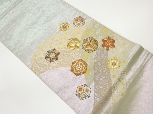 JAPANESE FUKURO OBI / WOVEN PHOENIX